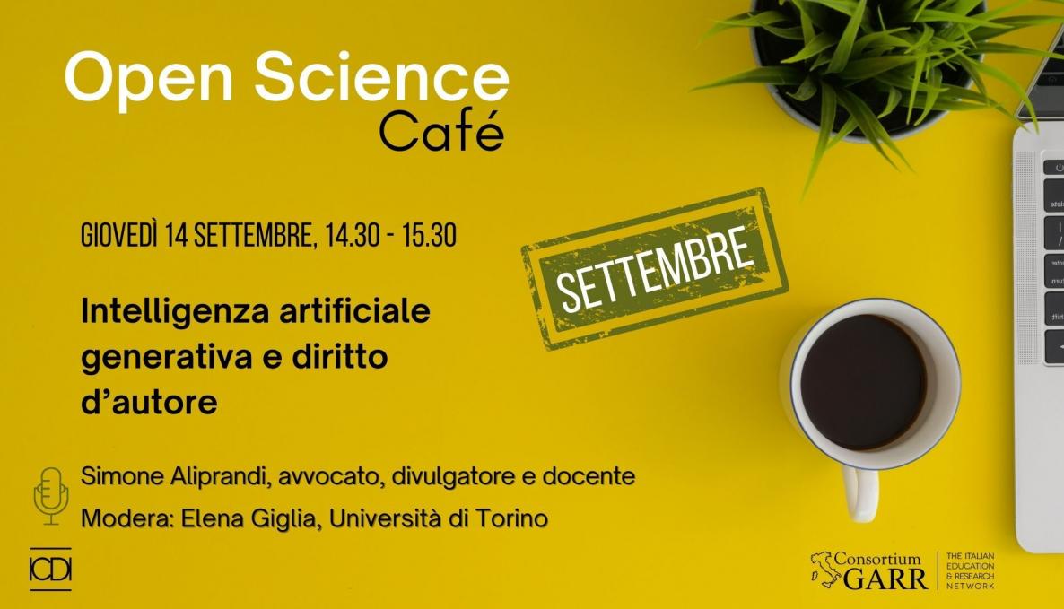 Open Science Cafè Webinar 14 Settembre