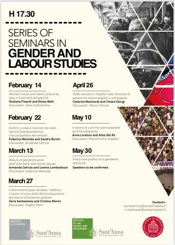 Series of Seminars in Gender and Labour Studies