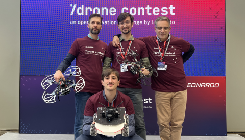 squadra vincitrice drone contest leonardo 2023